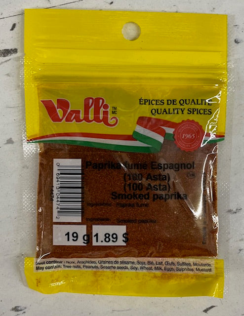 VALLI SMOKED PAPRIKA 19g
