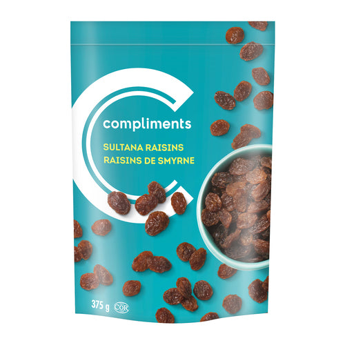 COMP SULTANA RAISINS SDLESS [375 g]