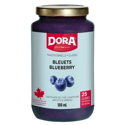 DORA BLUEBERRY JAM SPREAD [500 ml]