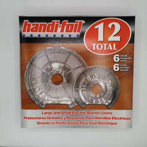 HANDIFOIL ELEC BURNR LINER [12 ea]