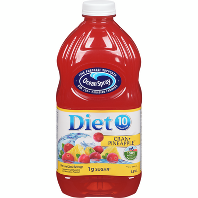 OCEAN SPRY CRAN PINAPPLE DIET [1.89 ltr]