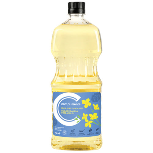 COMP CANOLA OIL 100% PURE [946 ml]