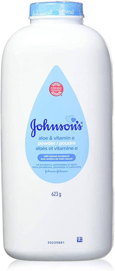 JJ BABY POWDER CRNSTRCH ALOE [623 g]