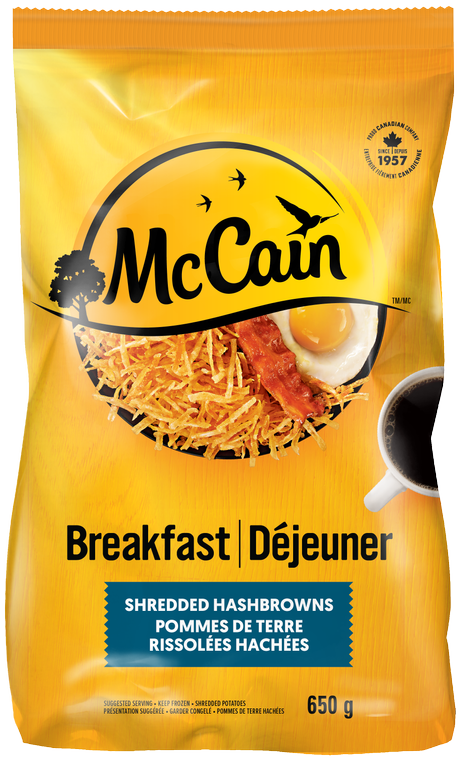 MCCAIN SHRED HASHBROWNS [650 g]