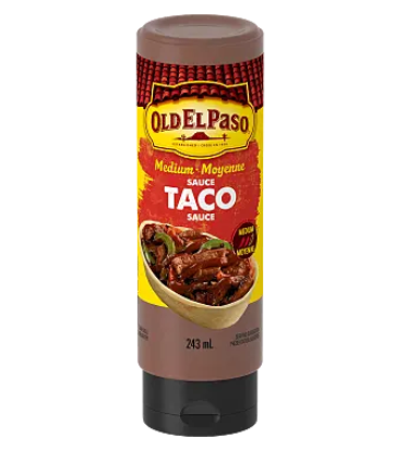 OLD EL PASO TACO SAUCE MED [243 ml]