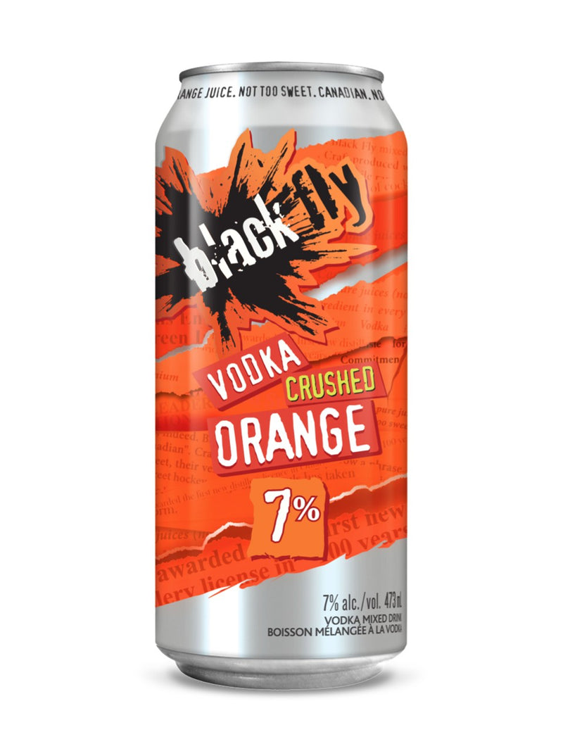 BLACK FLY CRSH ORNG VODKA [473 ml]
