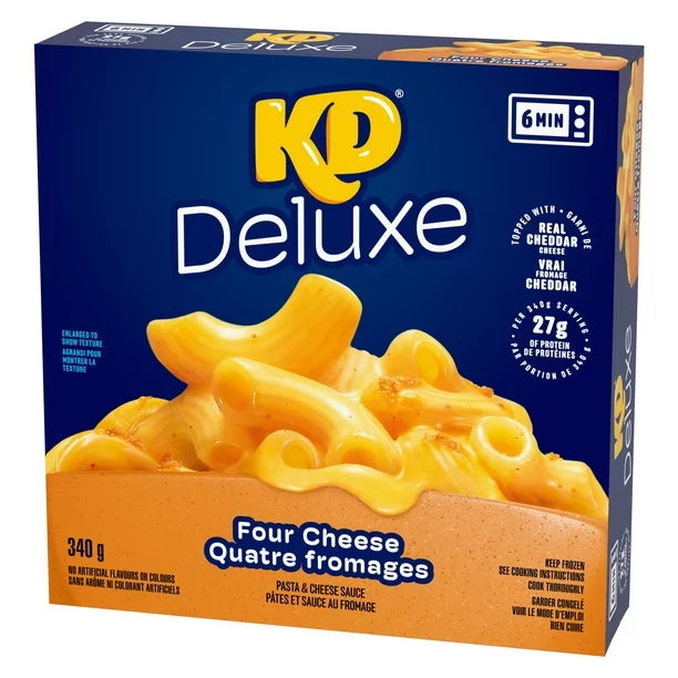 KRAFT DINNER 4 CHEESE FRZ [340 g]