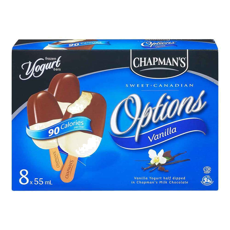 CHAP FRZ YOGURT VANILLA BARS [8 ea]