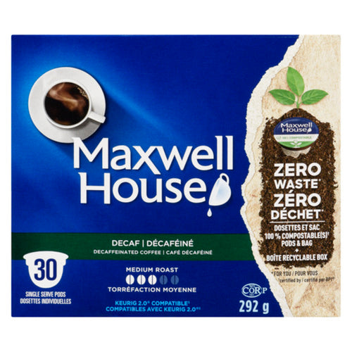 MAXWELL PODS DECAF COMP [292 g]