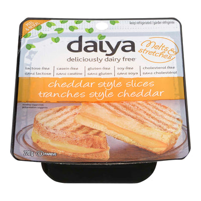 DAIYA CHEDDAR STY SLICES [220 g]