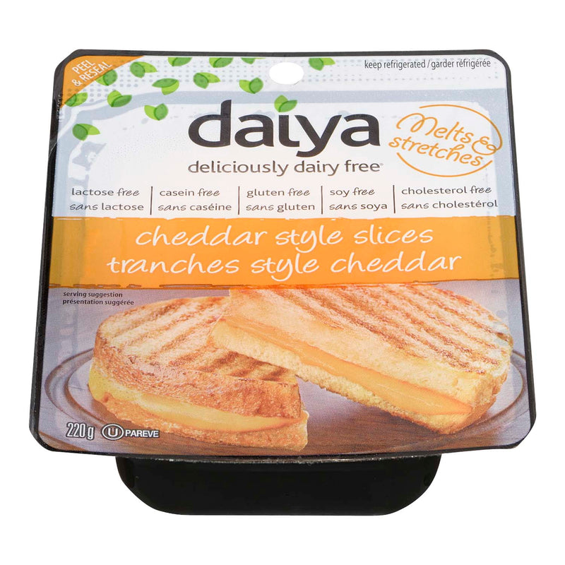 DAIYA CHEDDAR STY SLICES [220 g]