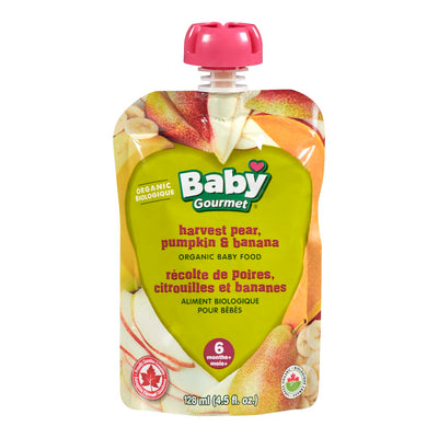 BABYGRMT BBYFD PEAR PMPKN BAN [128 ml]