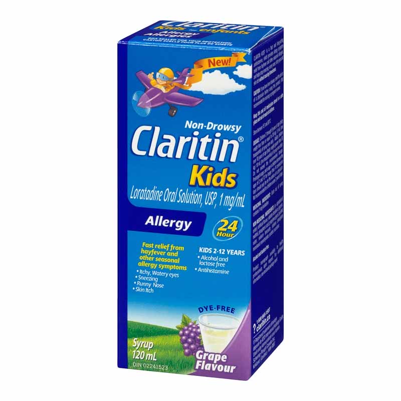 CLARITIN SYRUP CHILD GRAPE [120 ml]