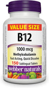 WEB B12 METHYL 1000MCG ST150 [150 ea]