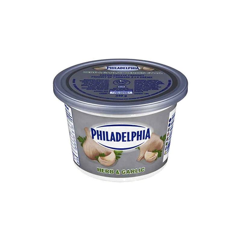 PHILLY CRM CHS HERB/GARIC 340g