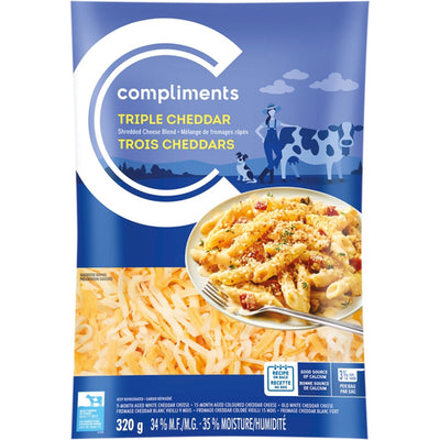 COMP TRPLE BLND SHRED CHEESE [320 g]