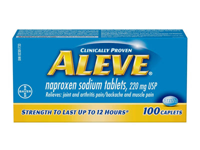 ALEVE 220MG 100 CAPLETS [100 ea]
