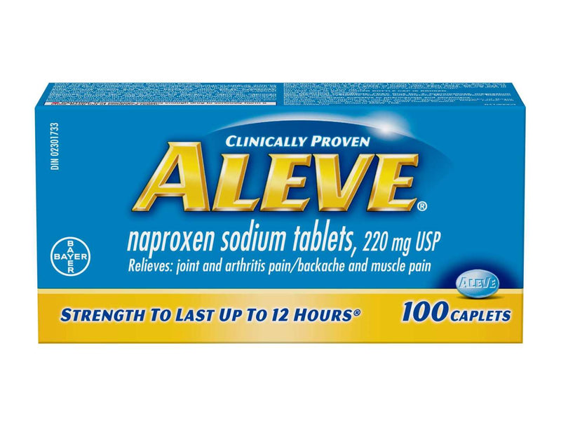 ALEVE 220MG 100 CAPLETS [100 ea]