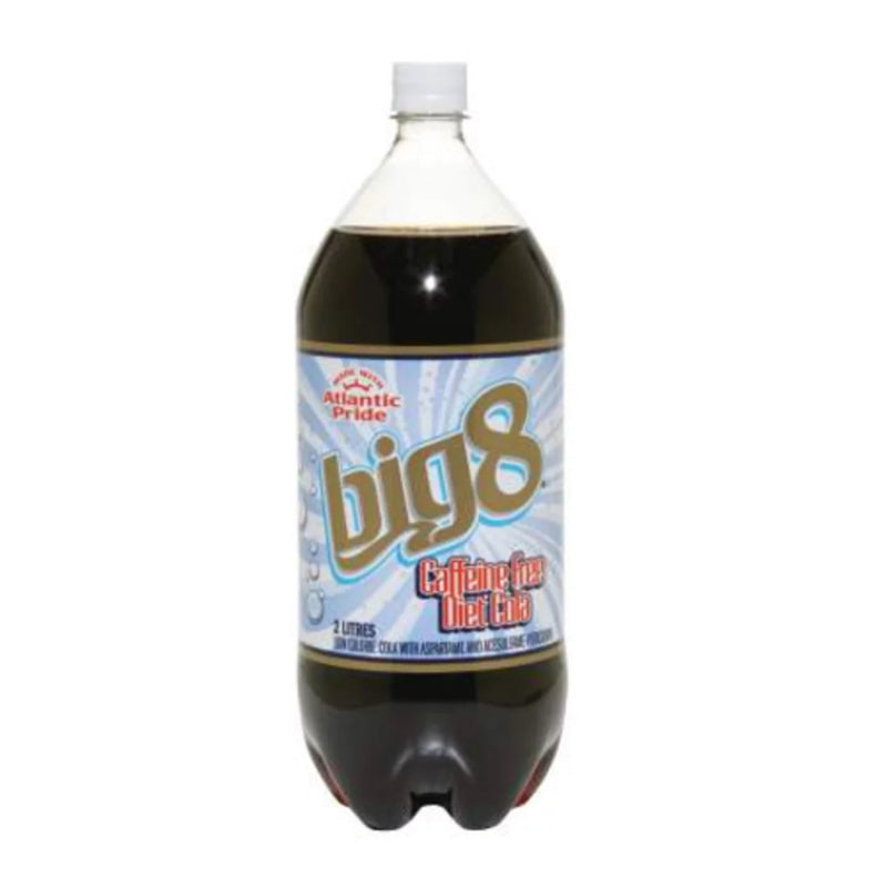 BIG 8 DIET CAFF FREE COLA 2L
