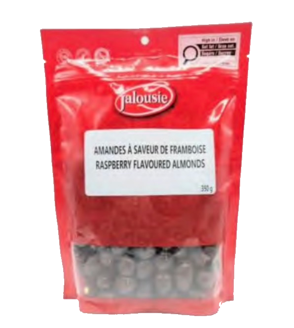 JALOUSIE ALMOND CHOC DRK RASP [350 g]