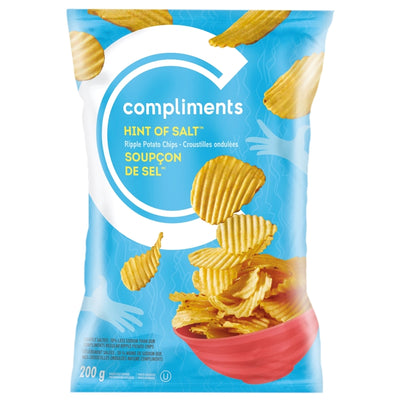 COMP RIPPLE HINT SALT CHIPS [200 g]