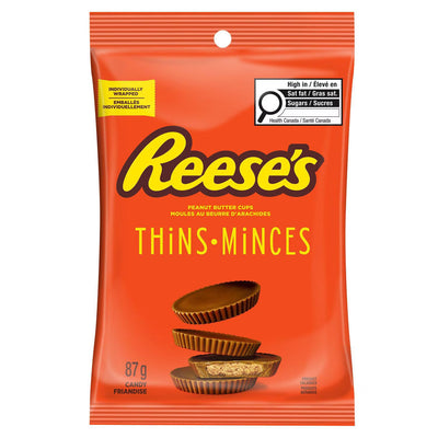 REESE PEANUT BUTTER CUP THINS