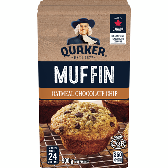 QUAKER CHOC. CHIP MUFFIN MIX [900 g]