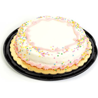 8" SINGLE WHITE CAKE