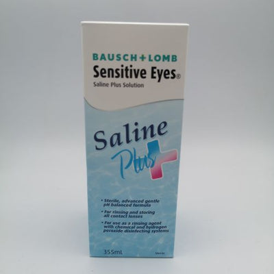 B&L SALINE SOLUTION PLUS [355 ml]