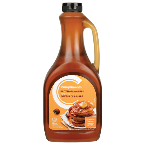 COMP SYRUP BUTTER FLV [750 ml]