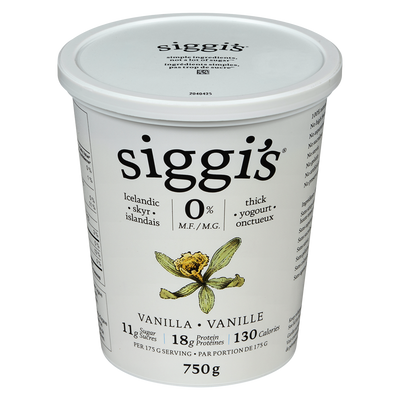 SIGGIS VANILLA YOGURT 0% 750g