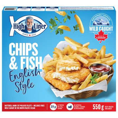 HLNR FISH/CHIP ENGLISH [550 g]