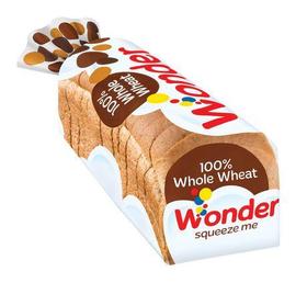 WONDER BREAD 100% WW 570g