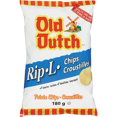 OLD DUTCH RIP-L CHIPS 180g