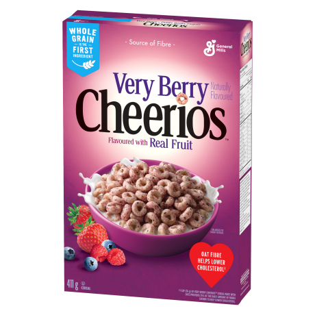 GM CHEERIOS VERY BERRY 411g [411 GM]