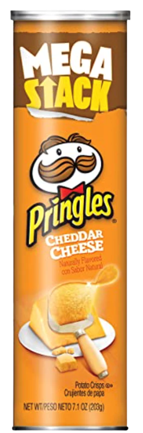 PRINGLES CHEDDAR CHEESE [203 g]