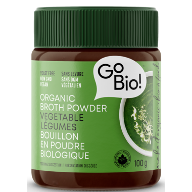 GO BIO ORGANIC VEG BROTH POWDE [100 g]