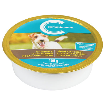 COMP SML DOG FOOD CHICK & LVR