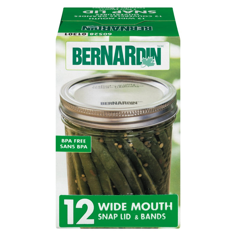 BERND WIDE MOUTH CAP & LID [12 ea]