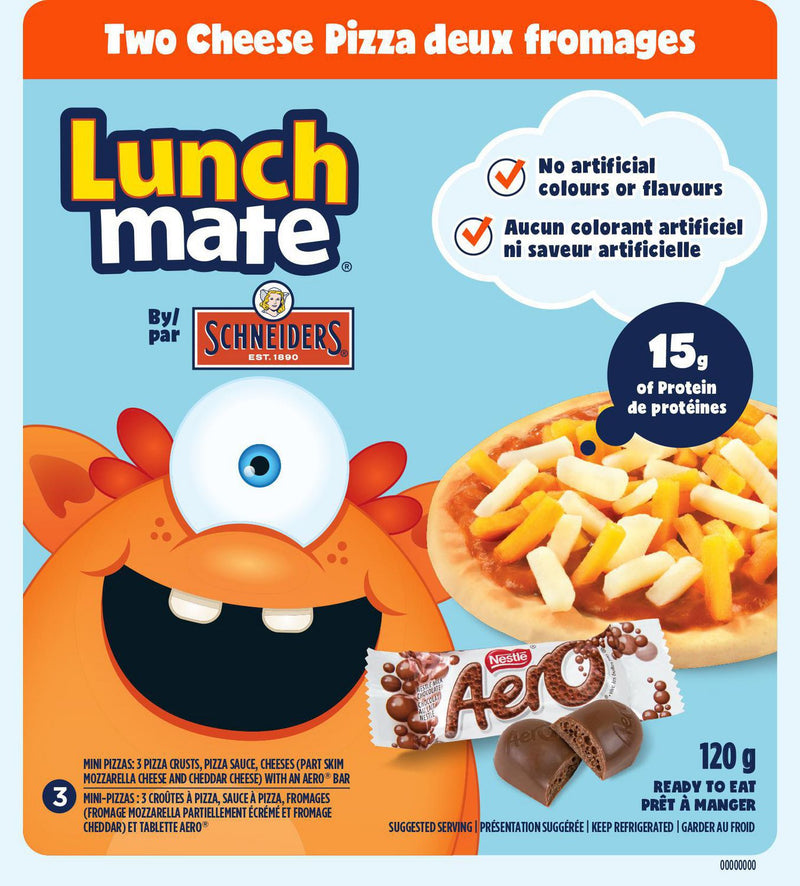 LUNCHMATES TWO CHEESE PIZZA [120 g]