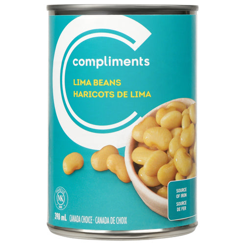 COMPLIMENTS BEANS LIMA [398 ml]