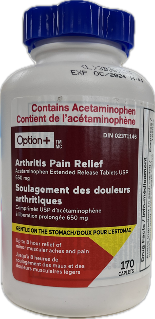 OPTION+ ARTH CPLT 650mg 170s [170 ea]
