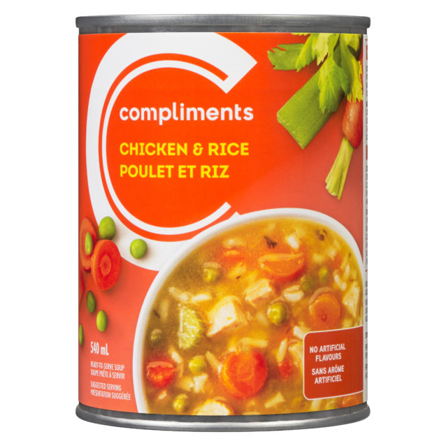 COMP SOUP CHICKEN RICE [540 ml]