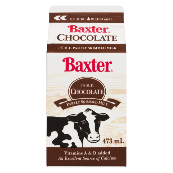 BAXTER CARTON CHOC MILK 473ml