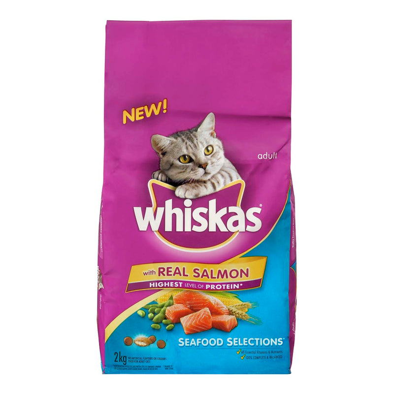 WHISKA DRY CAT SEAFOOD RECIPE [2 kg]