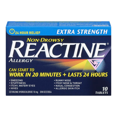 REACTINE XSTR 10MG TABLT 10S [10 ea]