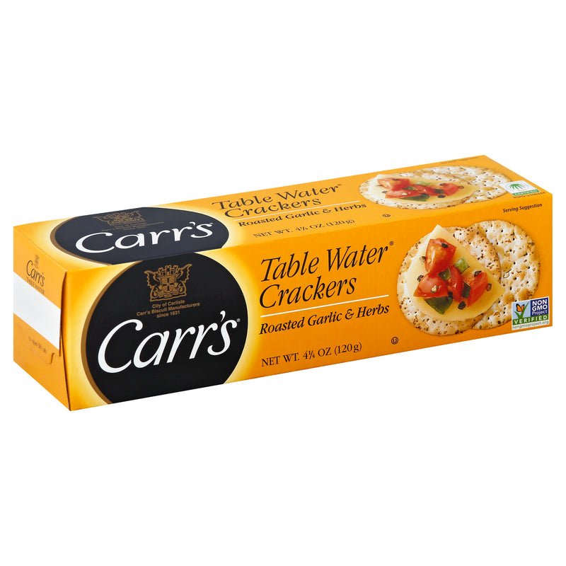 CARR TAB WATER CRACKER GRLC/HR [125 GM]