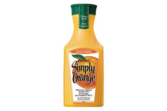 SMPLY ORNG JUICE PULP FREE [1.54 l]