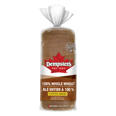 DEMPSTERS HLSM 100% WW BREAD [570 g]