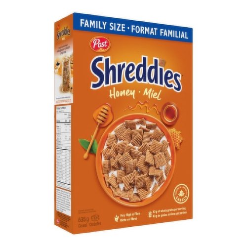 POST SHREDDIES HONEY 635g